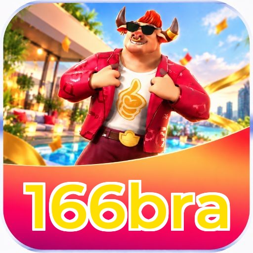 Interface da plataforma 166bra mostrando slots populares e bônus de boas-vindas